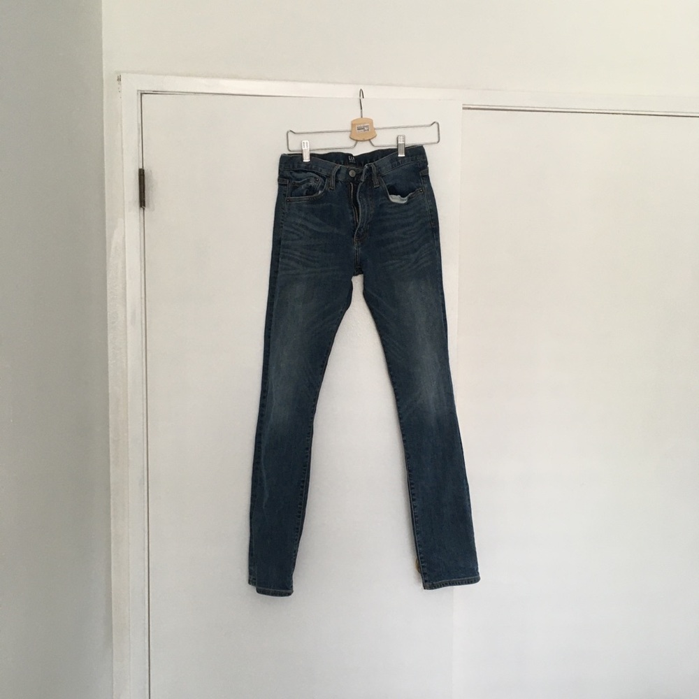 Gap skinny jeans long inseam slim